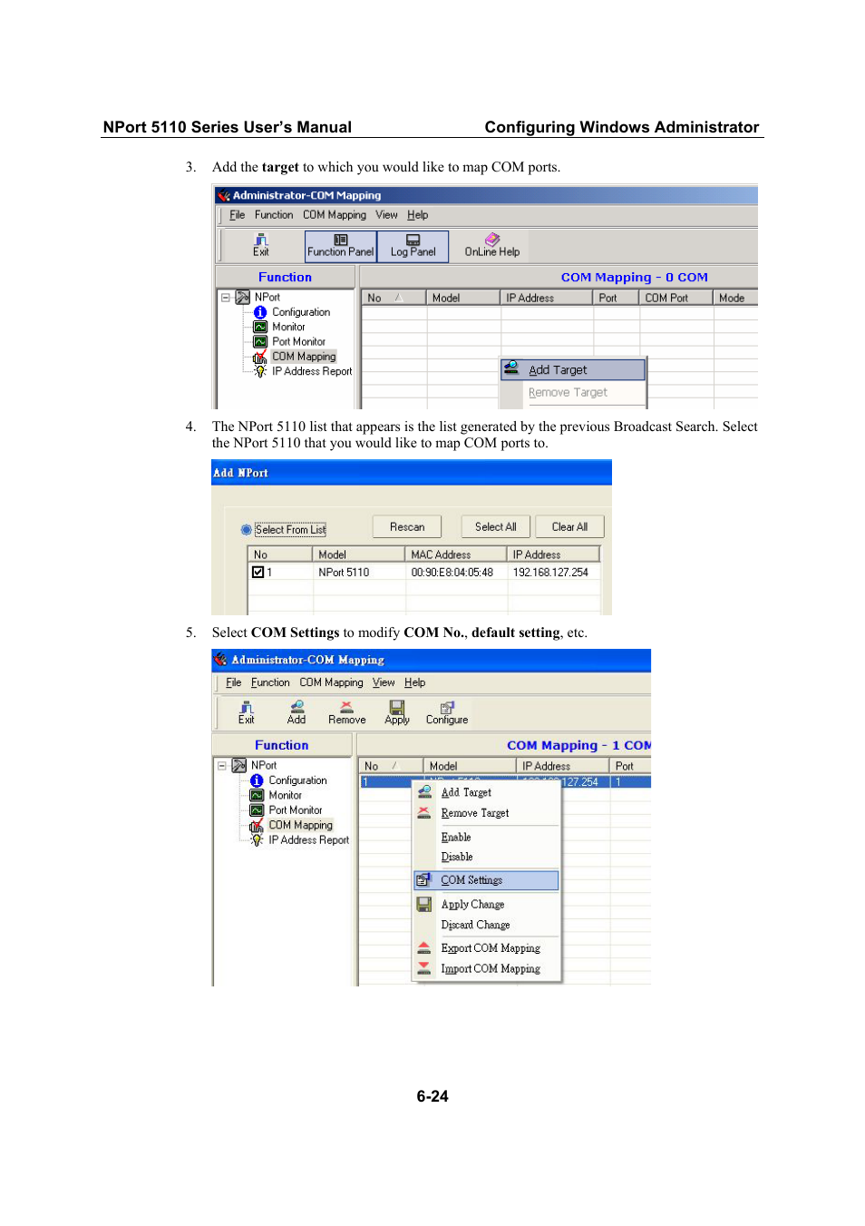 Moxa Technologies NPort 5110 Series User Manual | Page 75 / 101