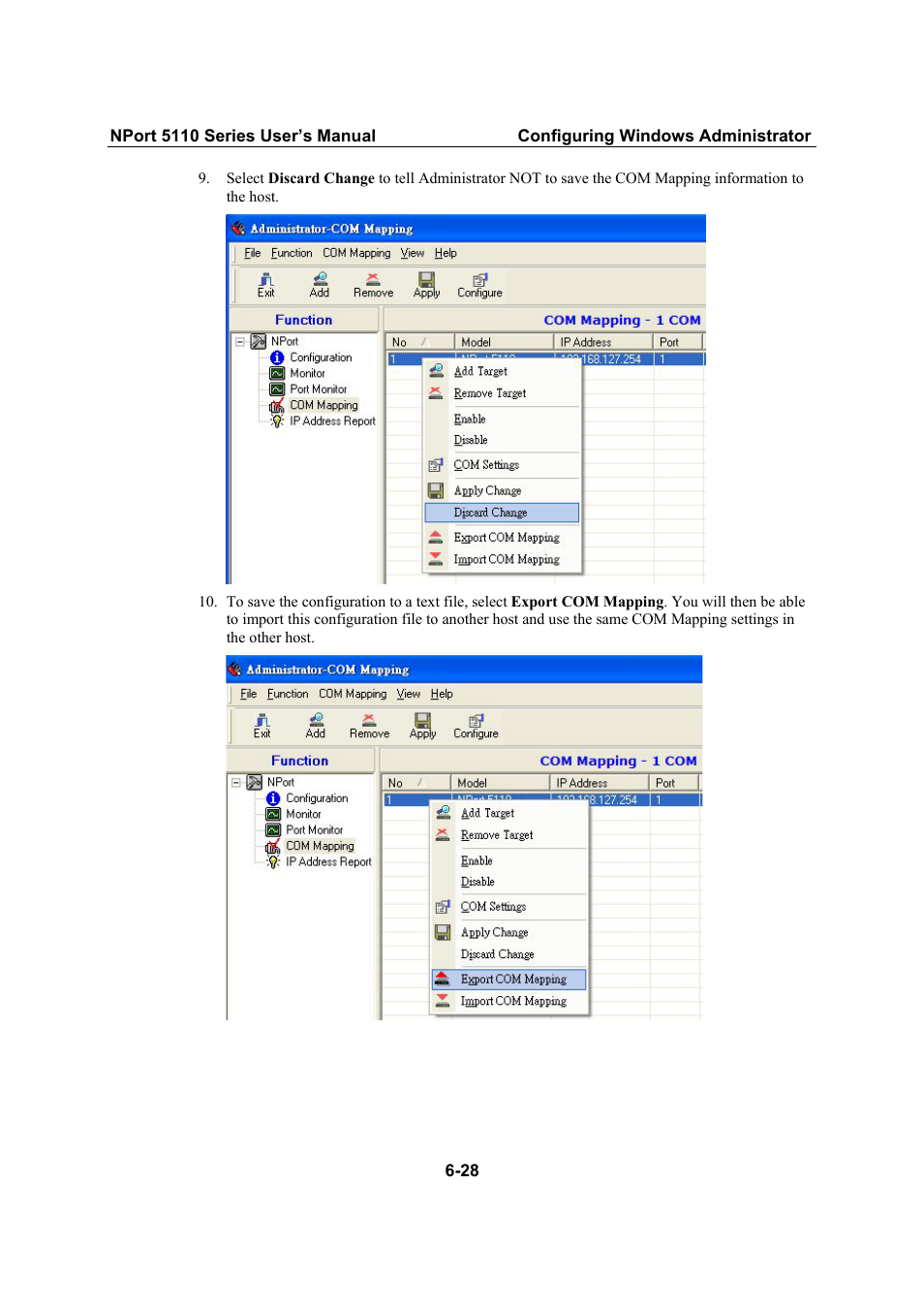 Moxa Technologies NPort 5110 Series User Manual | Page 79 / 101