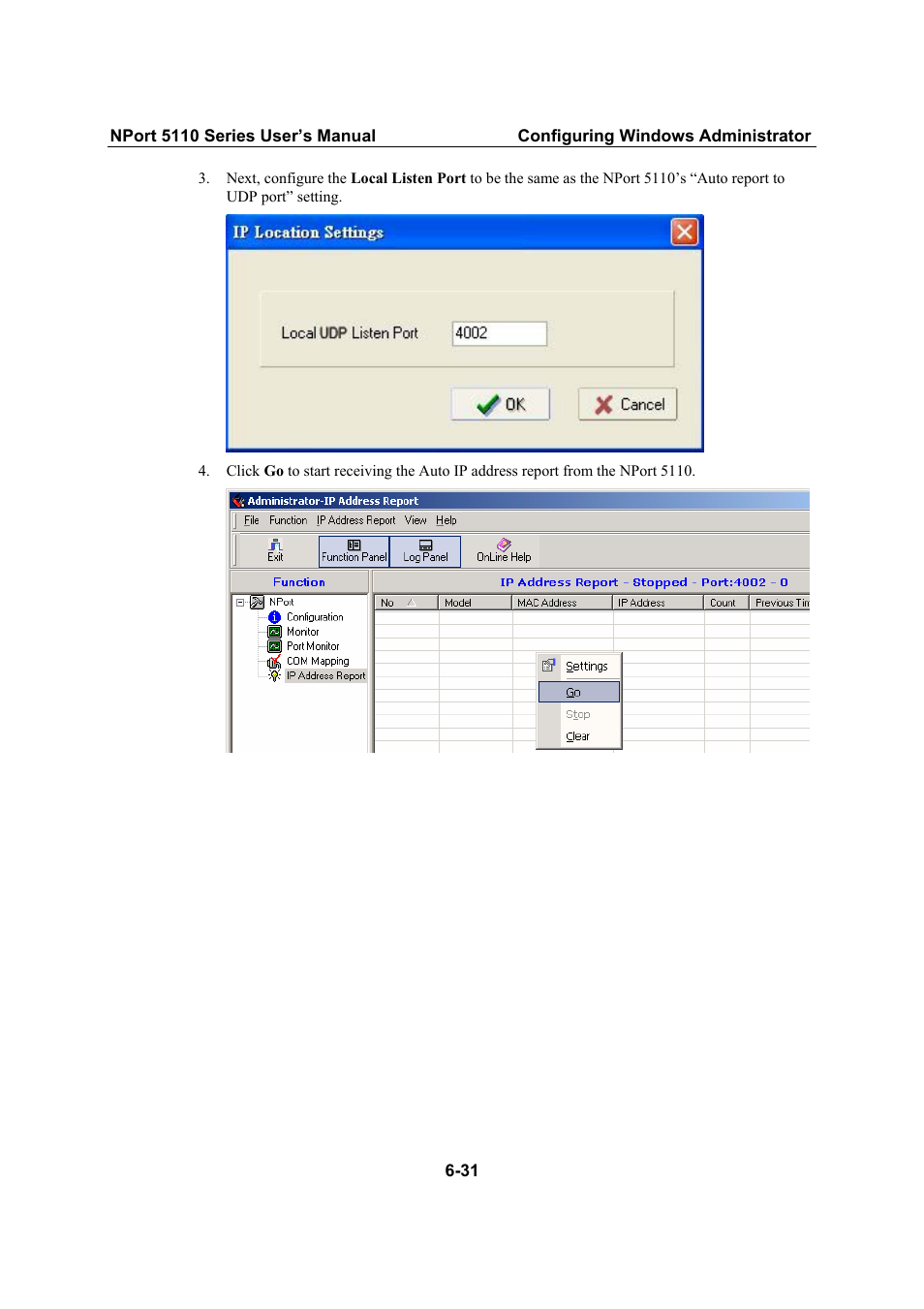 Moxa Technologies NPort 5110 Series User Manual | Page 82 / 101