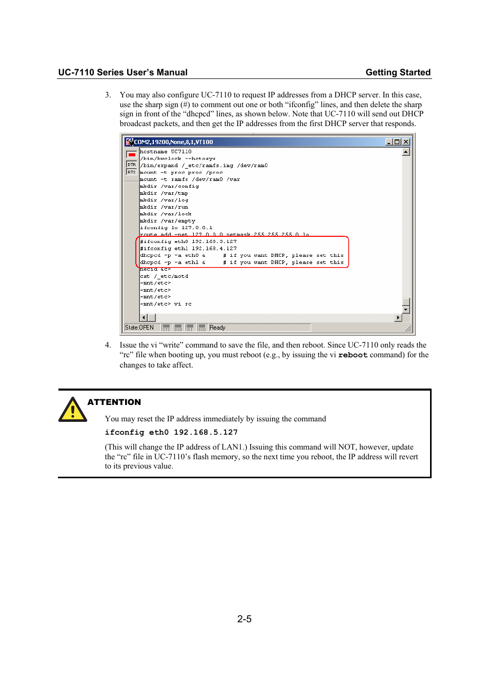 Moxa Technologies UC-7110 User Manual | Page 21 / 64