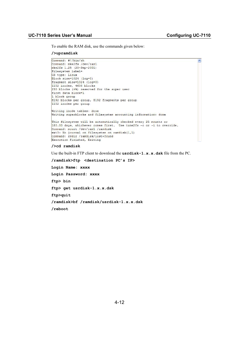 Moxa Technologies UC-7110 User Manual | Page 44 / 64