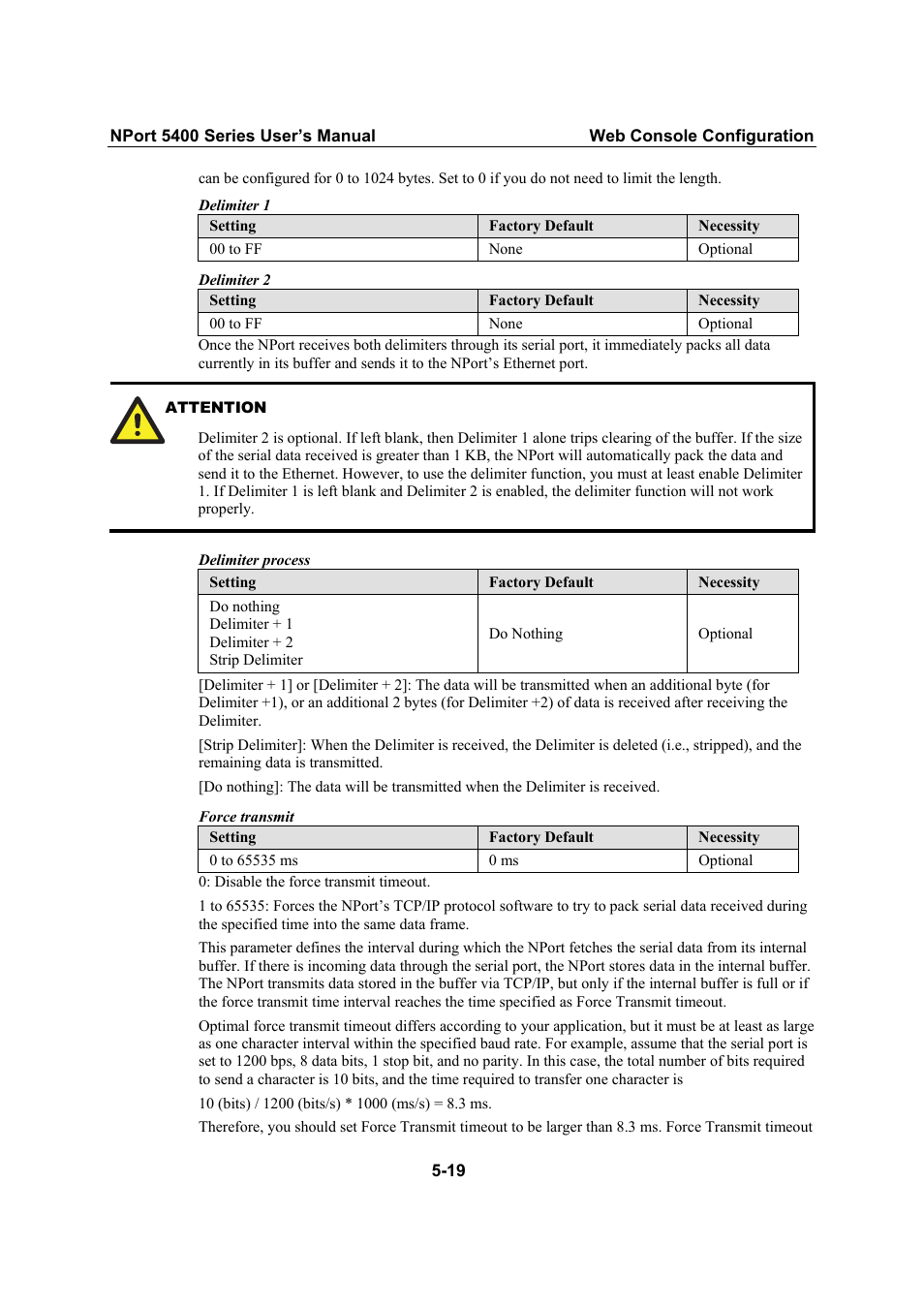 Moxa Technologies NPort 5400 Series User Manual | Page 45 / 104