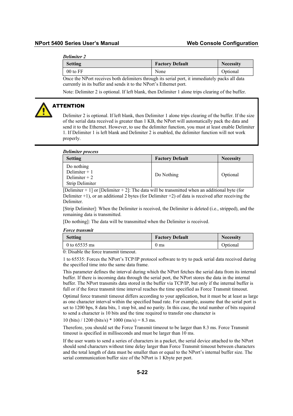 Moxa Technologies NPort 5400 Series User Manual | Page 48 / 104