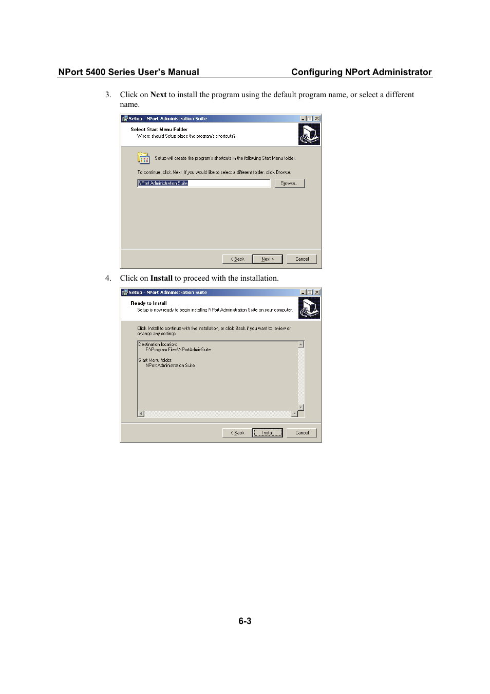 Moxa Technologies NPort 5400 Series User Manual | Page 60 / 104
