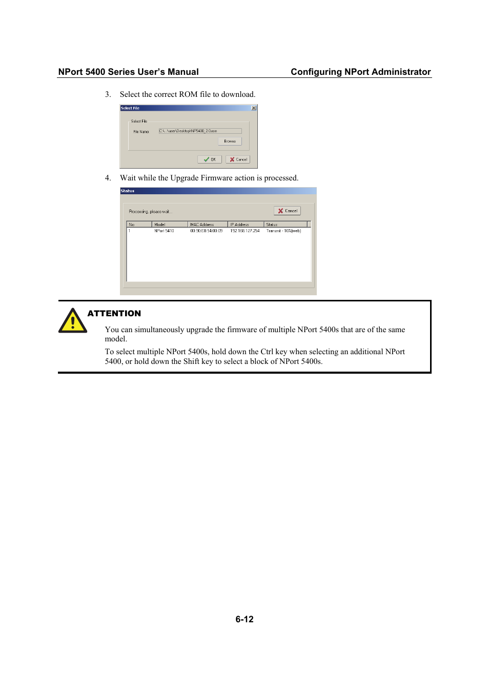 Moxa Technologies NPort 5400 Series User Manual | Page 69 / 104