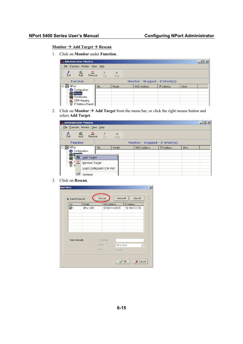 Moxa Technologies NPort 5400 Series User Manual | Page 72 / 104