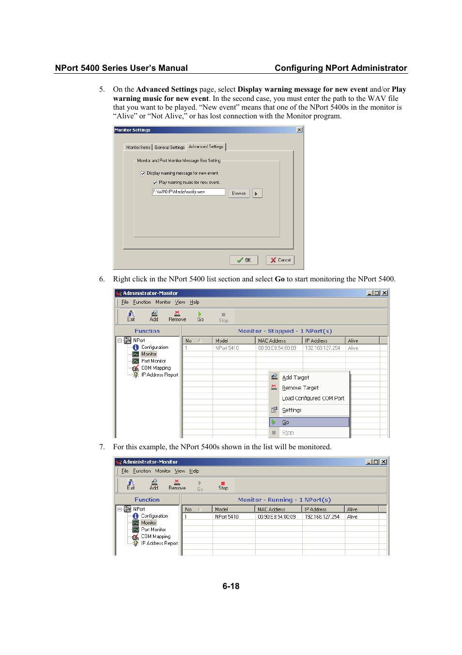 Moxa Technologies NPort 5400 Series User Manual | Page 75 / 104