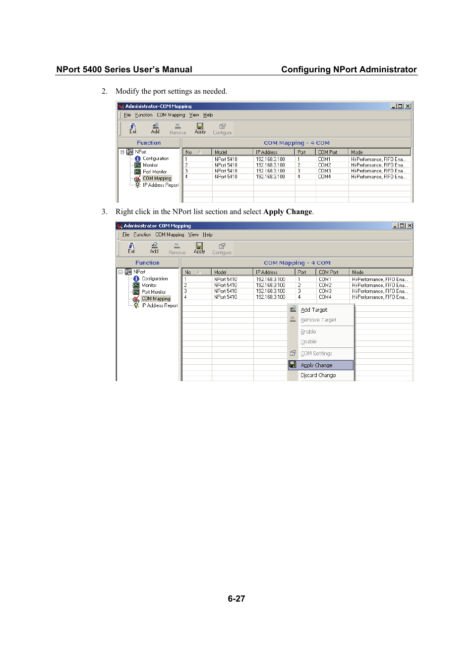 Moxa Technologies NPort 5400 Series User Manual | Page 84 / 104