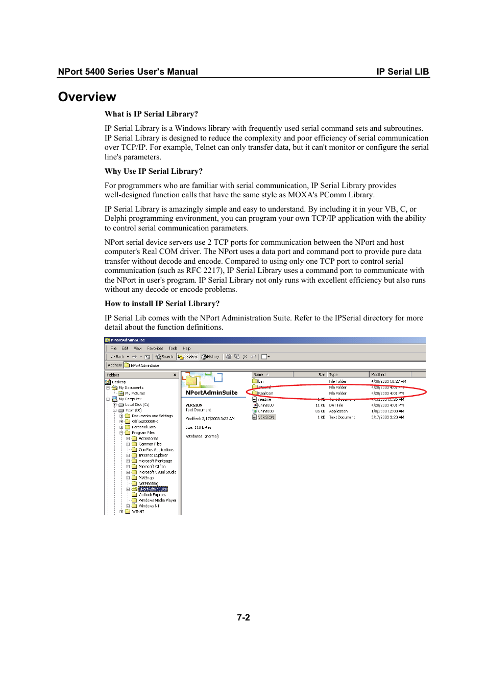 Overview | Moxa Technologies NPort 5400 Series User Manual | Page 88 / 104