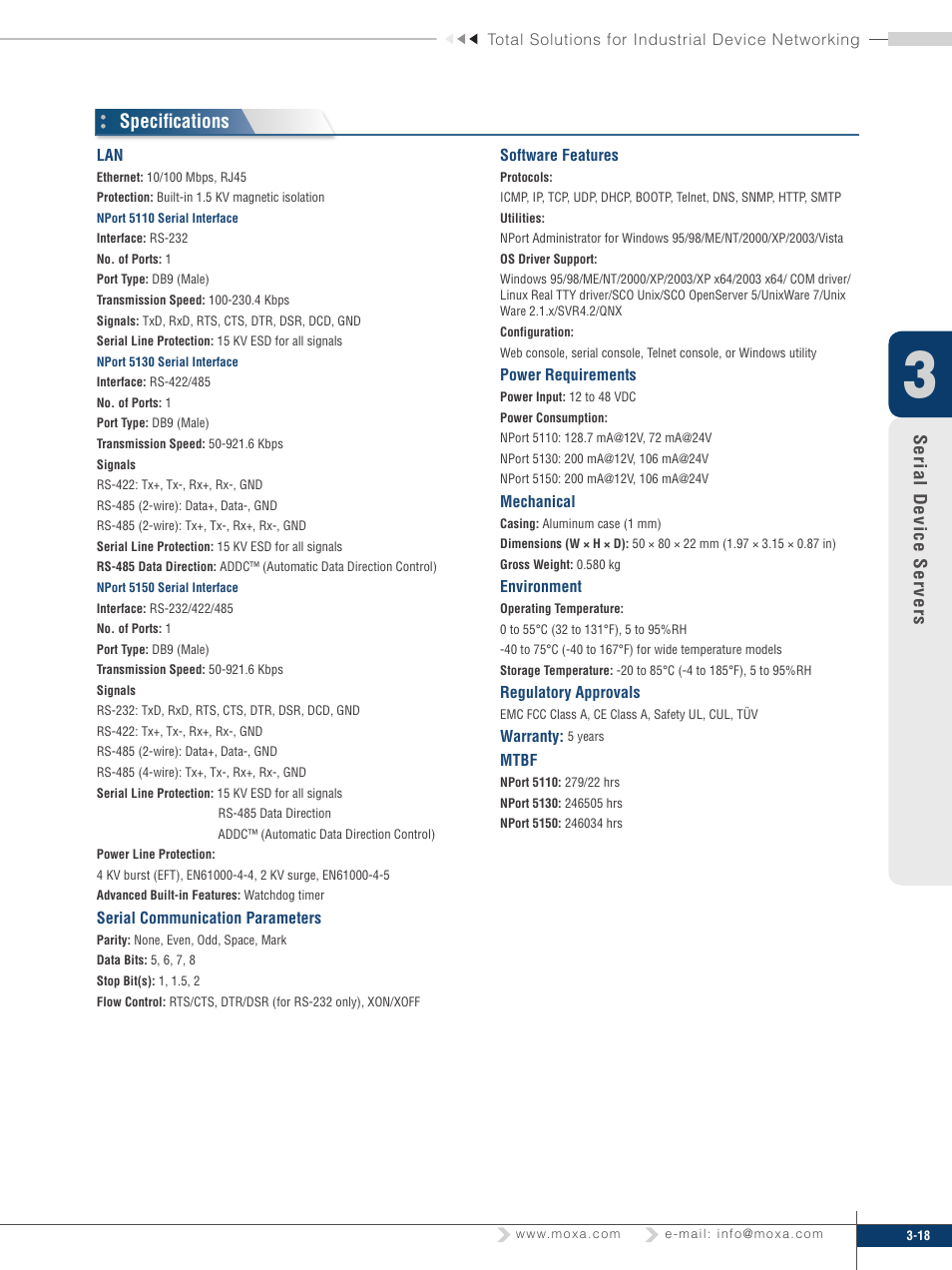 Moxa Technologies 5100 User Manual | Page 4 / 4