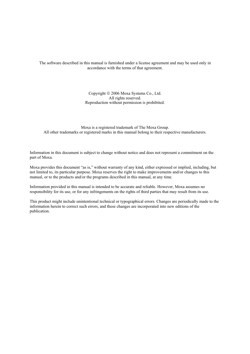 Em-1240-lx user’s manual | Moxa Technologies EM-1240-LX User Manual | Page 2 / 64