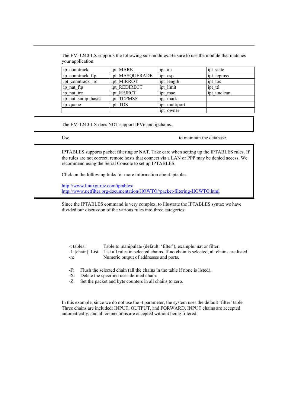 Moxa Technologies EM-1240-LX User Manual | Page 38 / 64