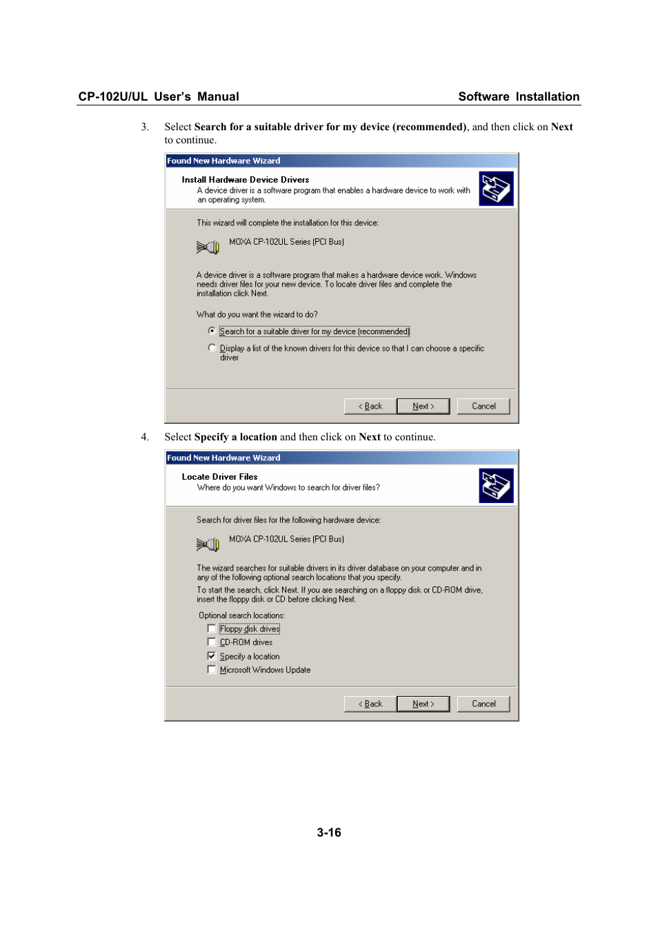 Moxa Technologies CP-102U/UL User Manual | Page 28 / 78