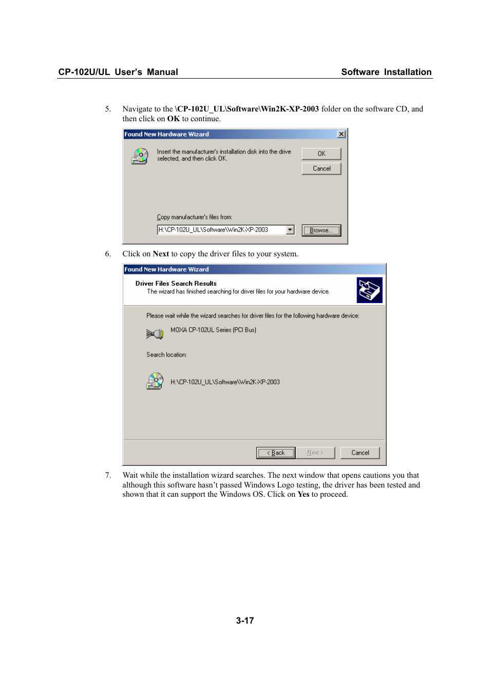 Moxa Technologies CP-102U/UL User Manual | Page 29 / 78