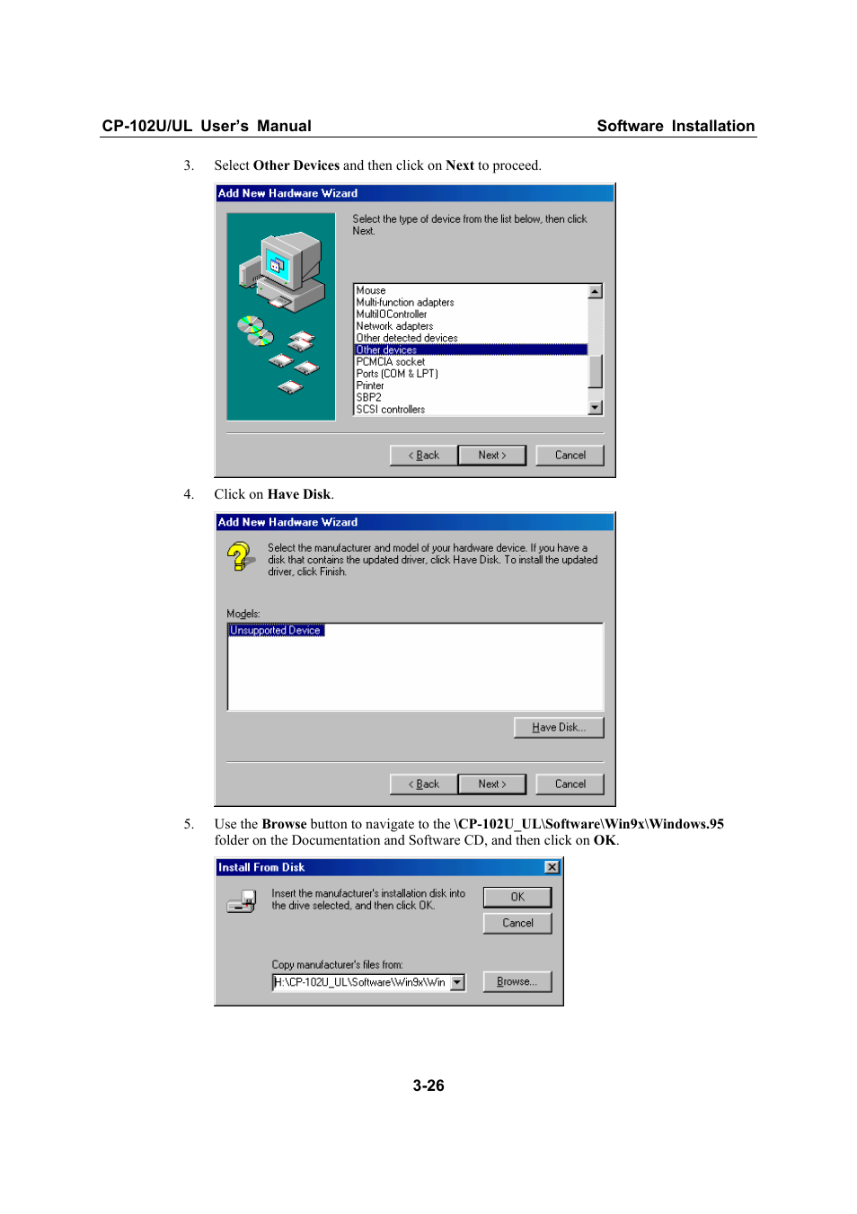 Moxa Technologies CP-102U/UL User Manual | Page 38 / 78