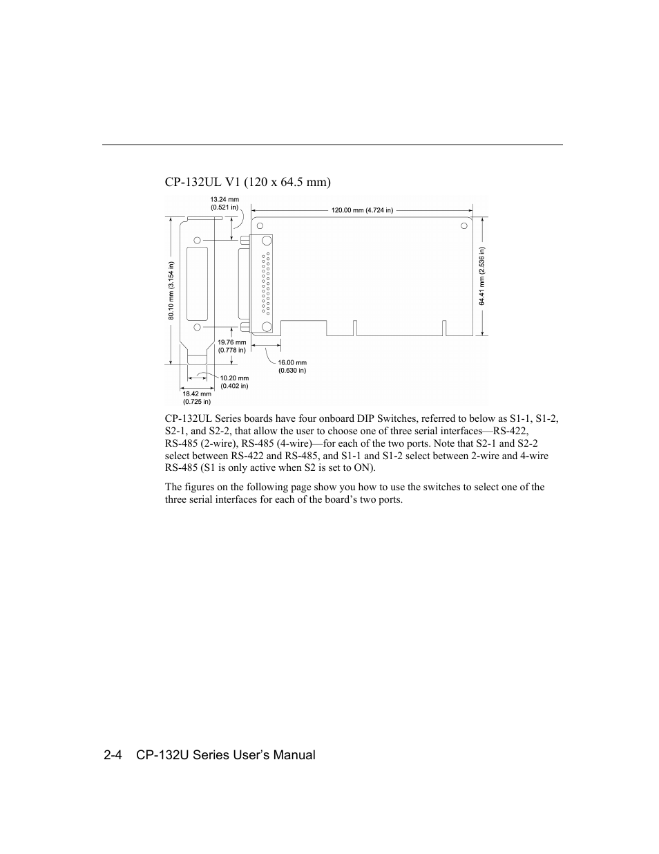 Moxa Technologies CP-132U User Manual | Page 14 / 87