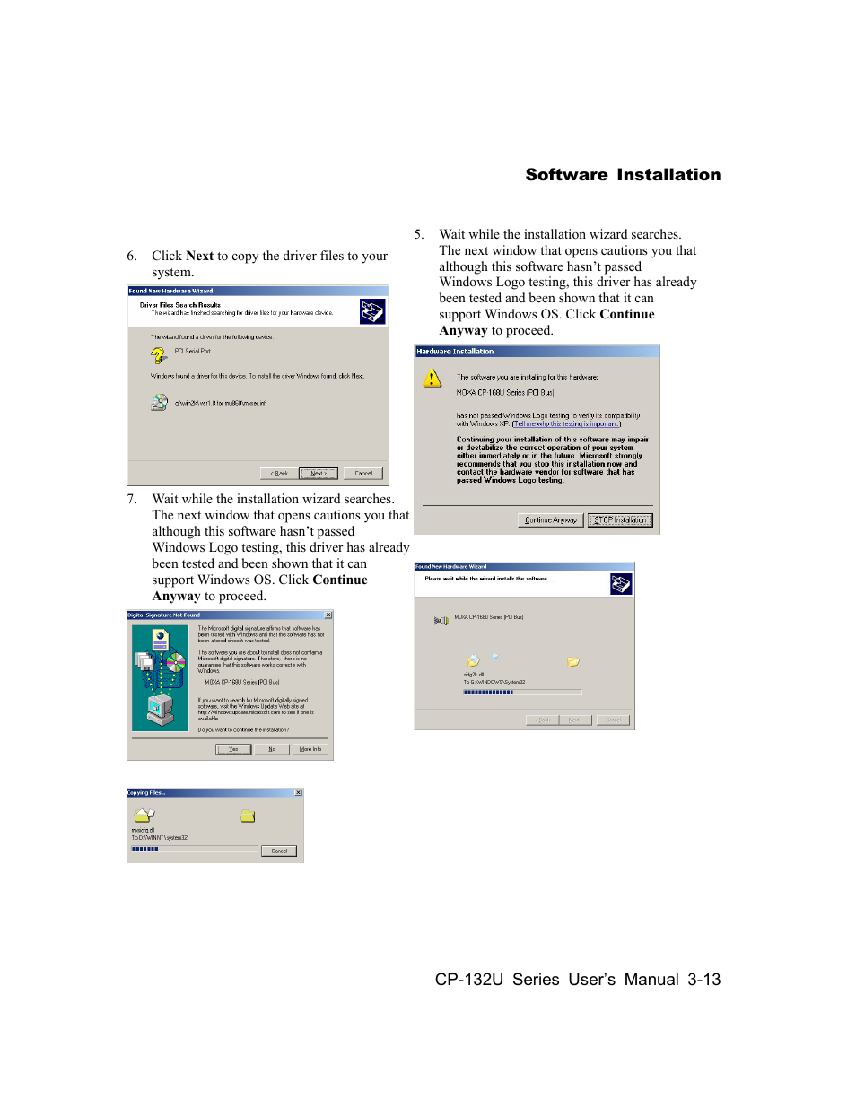 Moxa Technologies CP-132U User Manual | Page 29 / 87