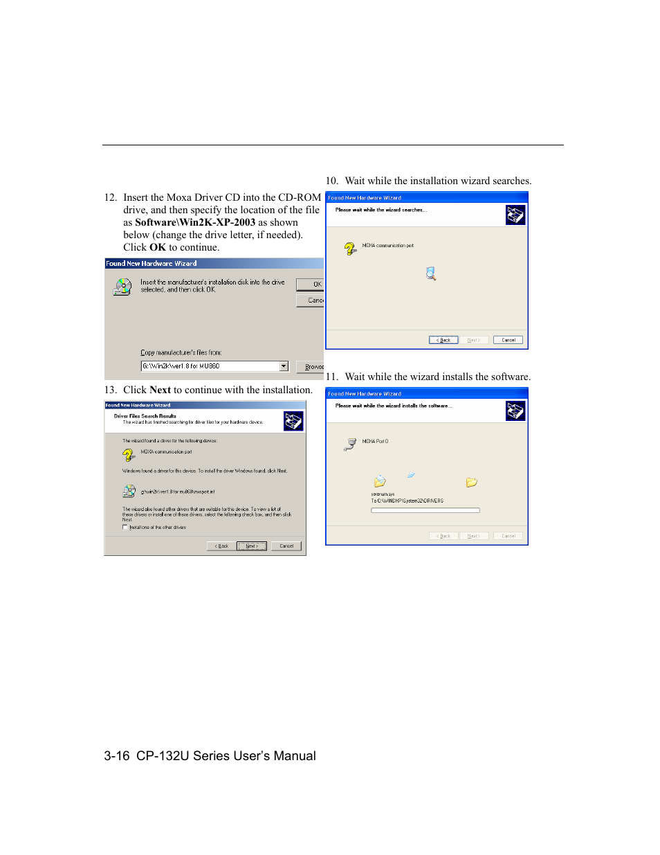 Moxa Technologies CP-132U User Manual | Page 32 / 87