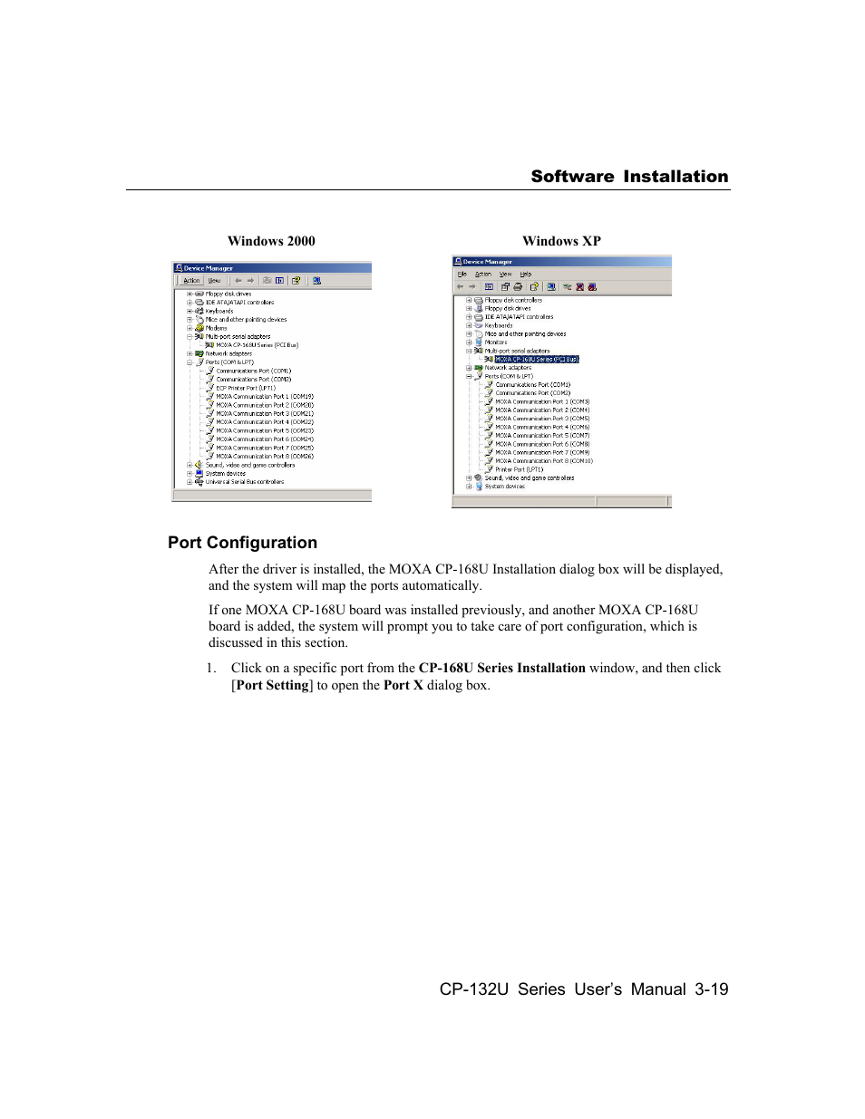 Moxa Technologies CP-132U User Manual | Page 35 / 87