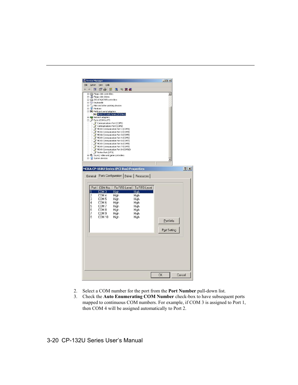 Moxa Technologies CP-132U User Manual | Page 36 / 87