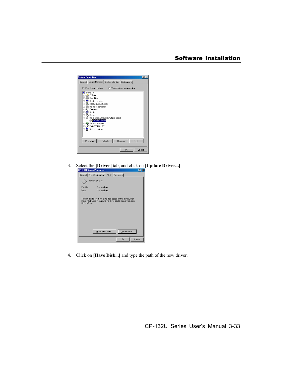 Moxa Technologies CP-132U User Manual | Page 49 / 87