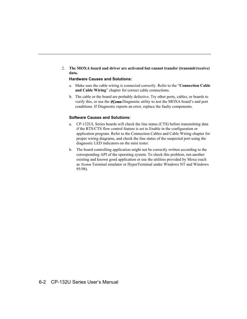 Moxa Technologies CP-132U User Manual | Page 82 / 87
