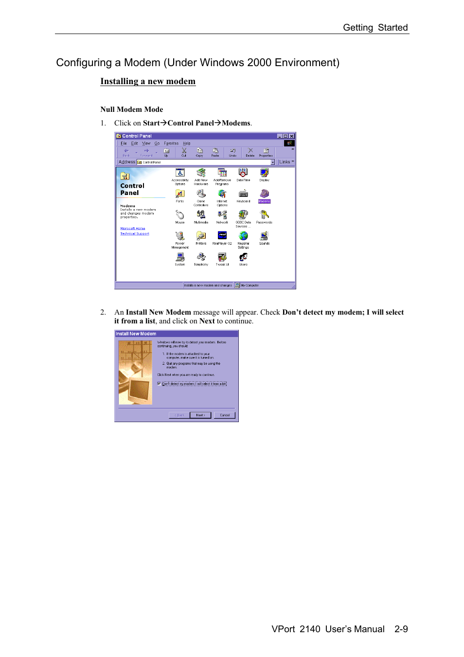 Moxa Technologies 2140 User Manual | Page 23 / 100