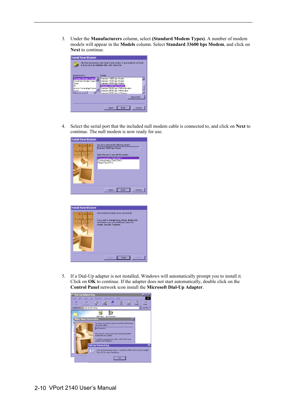 Moxa Technologies 2140 User Manual | Page 24 / 100