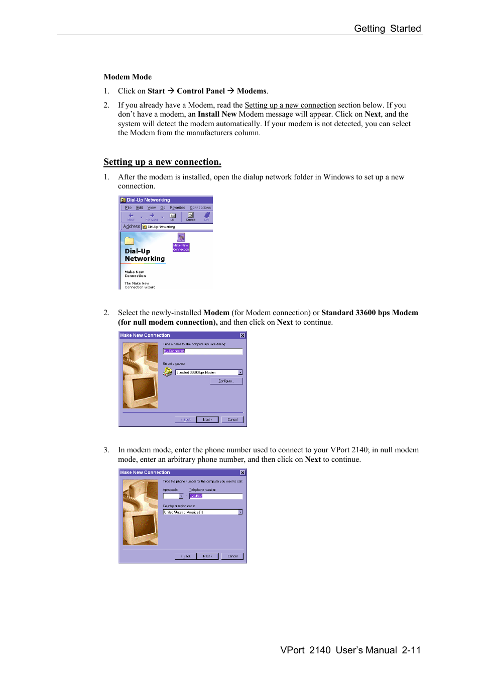 Moxa Technologies 2140 User Manual | Page 25 / 100