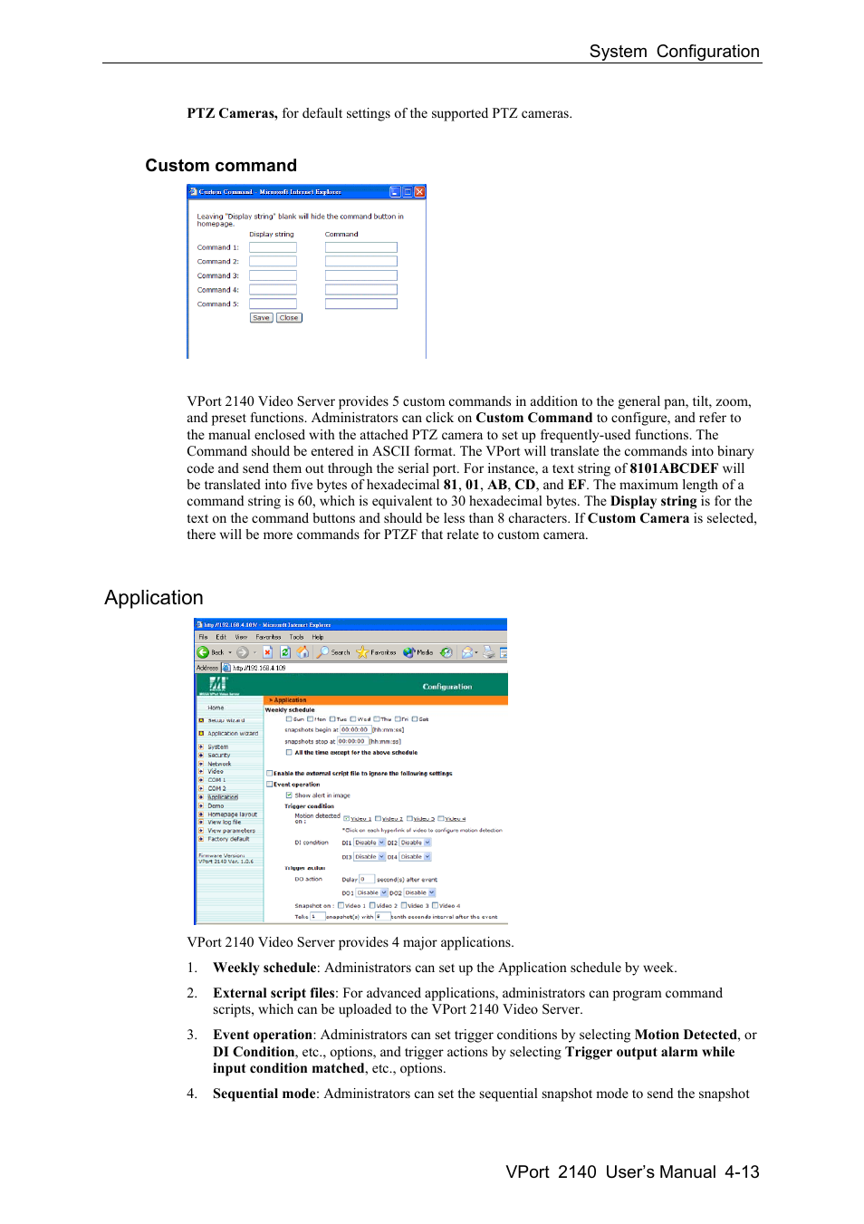 Application -13, Application | Moxa Technologies 2140 User Manual | Page 47 / 100
