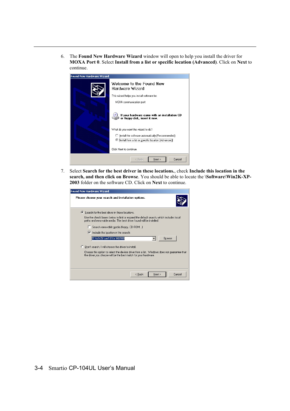 Moxa Technologies CP-104UL User Manual | Page 18 / 69