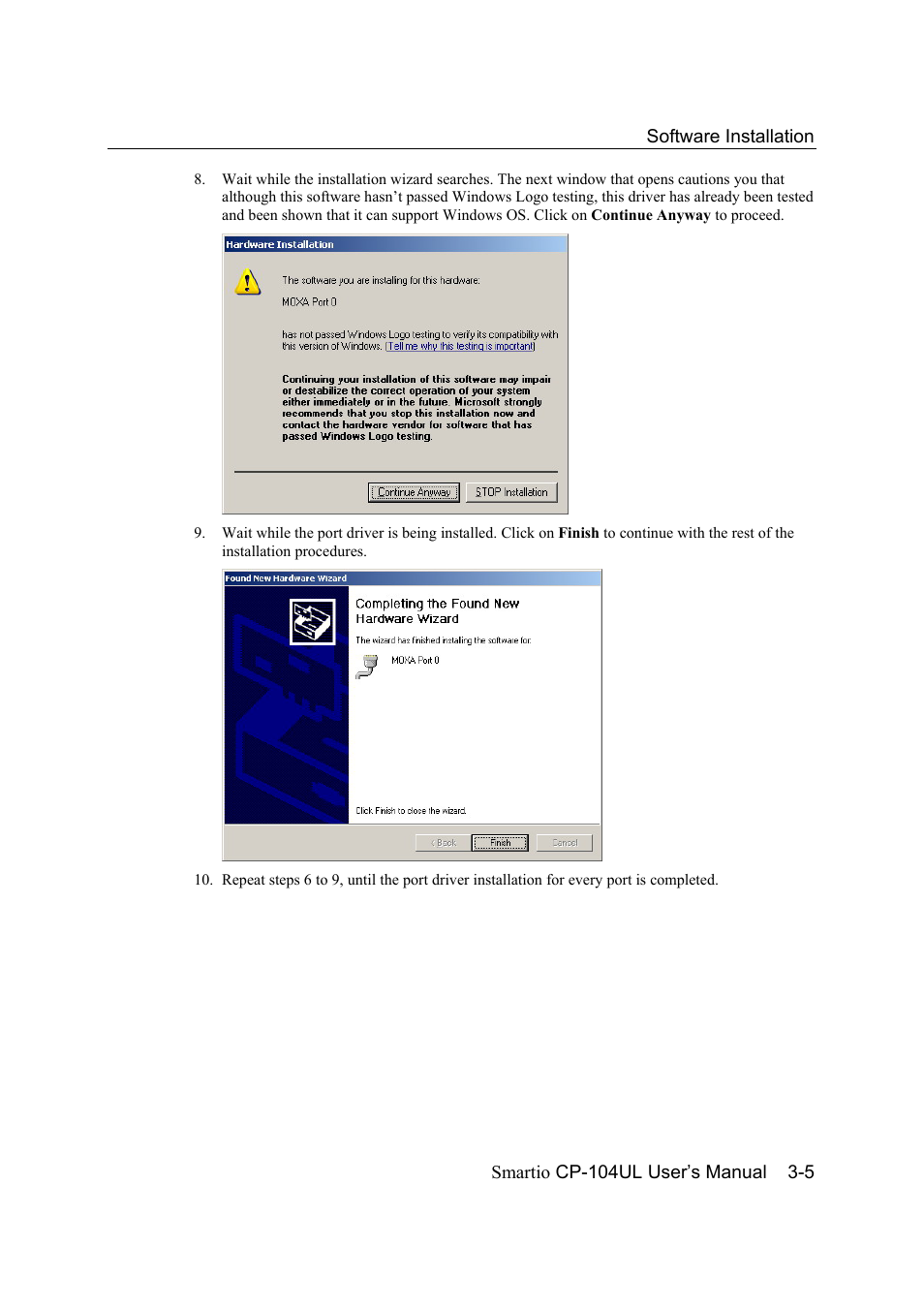 Moxa Technologies CP-104UL User Manual | Page 19 / 69