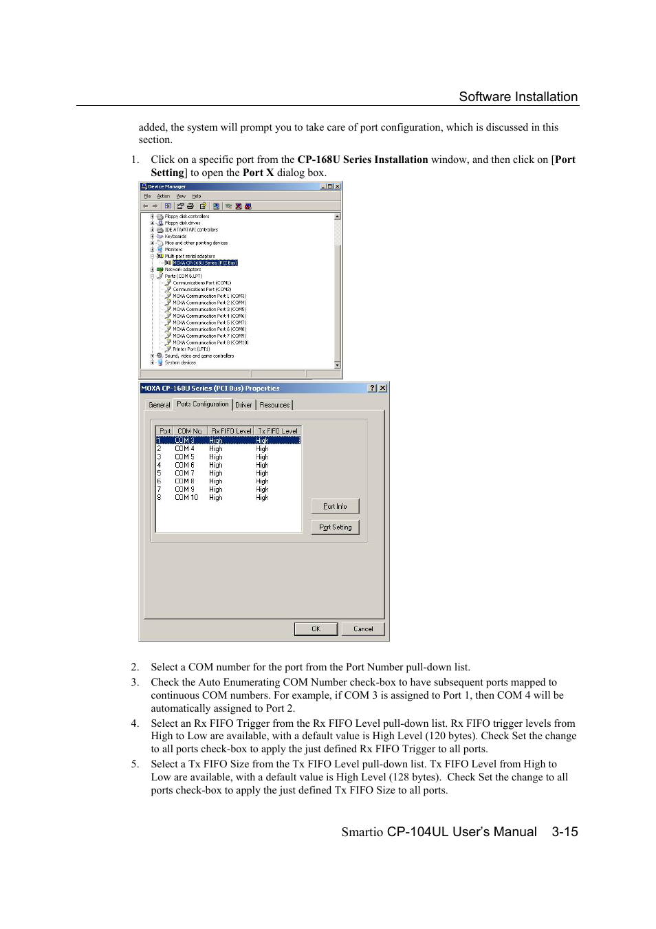 Moxa Technologies CP-104UL User Manual | Page 29 / 69