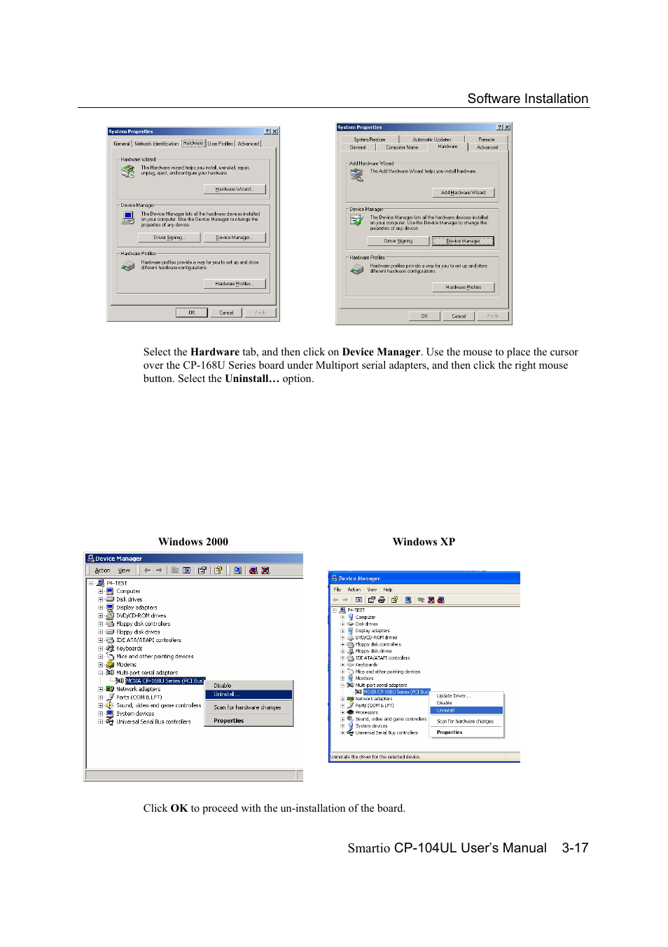 Moxa Technologies CP-104UL User Manual | Page 31 / 69