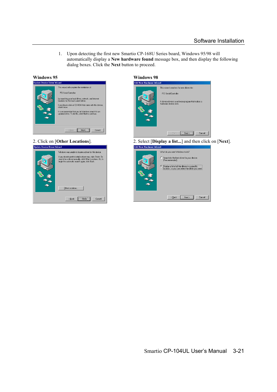 Moxa Technologies CP-104UL User Manual | Page 35 / 69