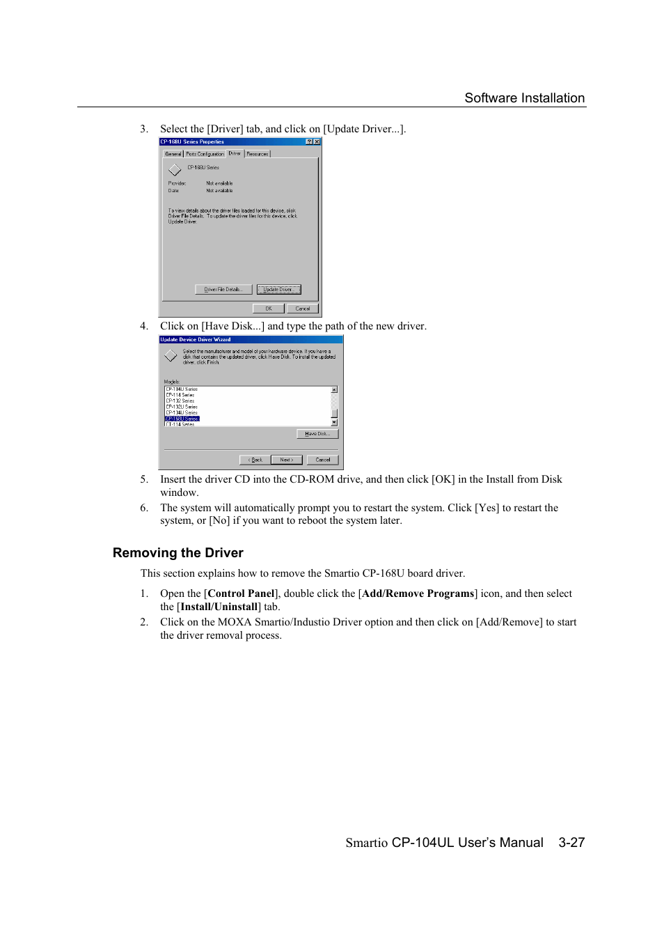 Moxa Technologies CP-104UL User Manual | Page 41 / 69