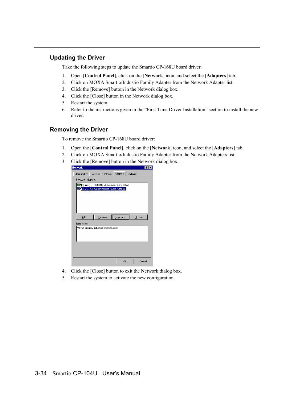 Moxa Technologies CP-104UL User Manual | Page 48 / 69