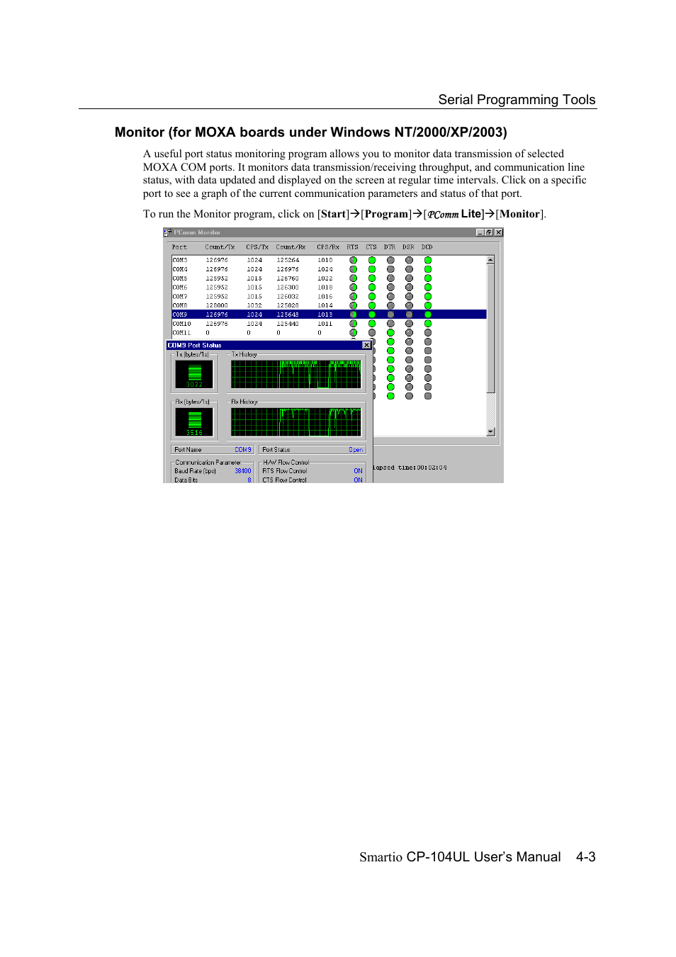Moxa Technologies CP-104UL User Manual | Page 61 / 69
