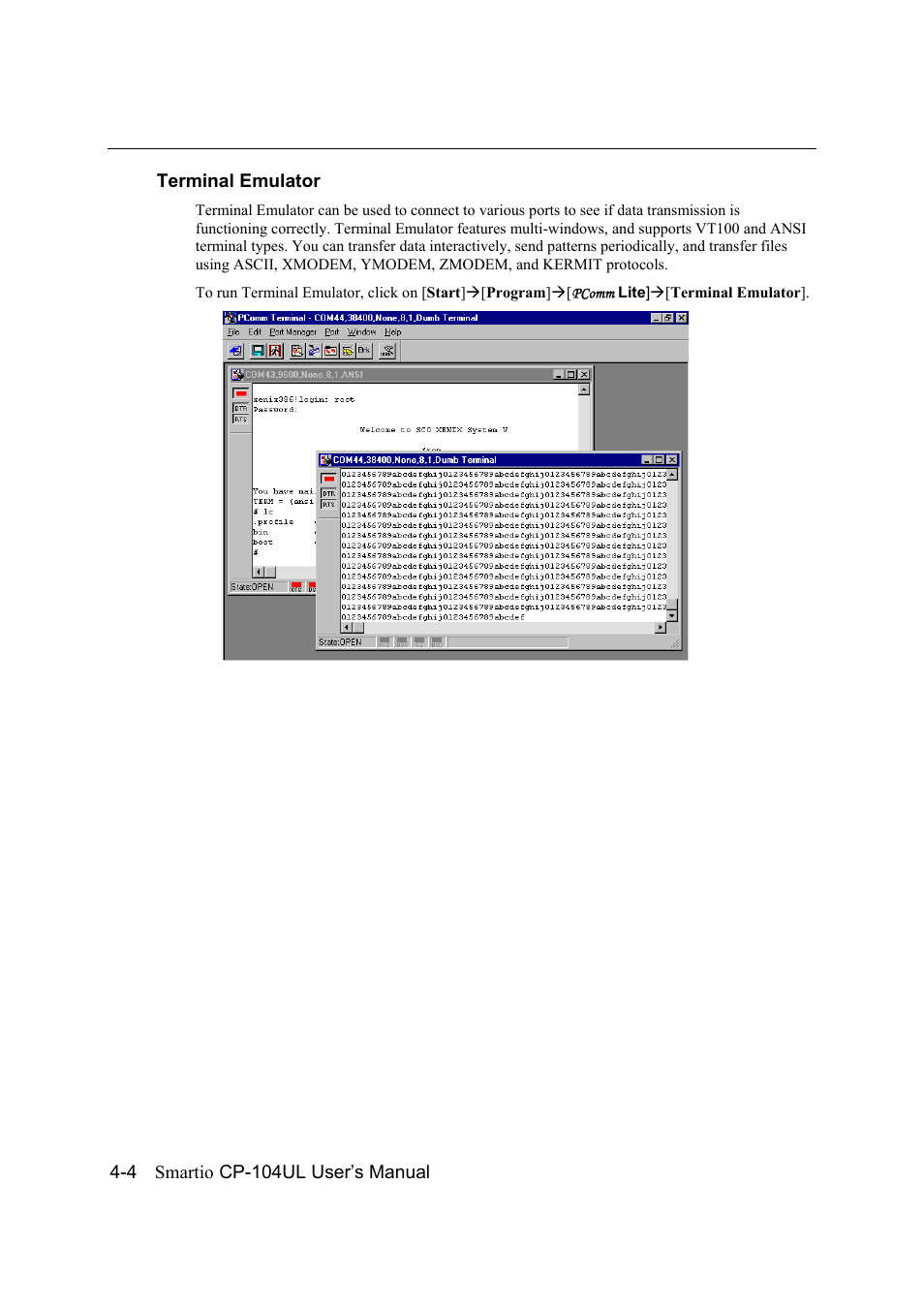 Moxa Technologies CP-104UL User Manual | Page 62 / 69