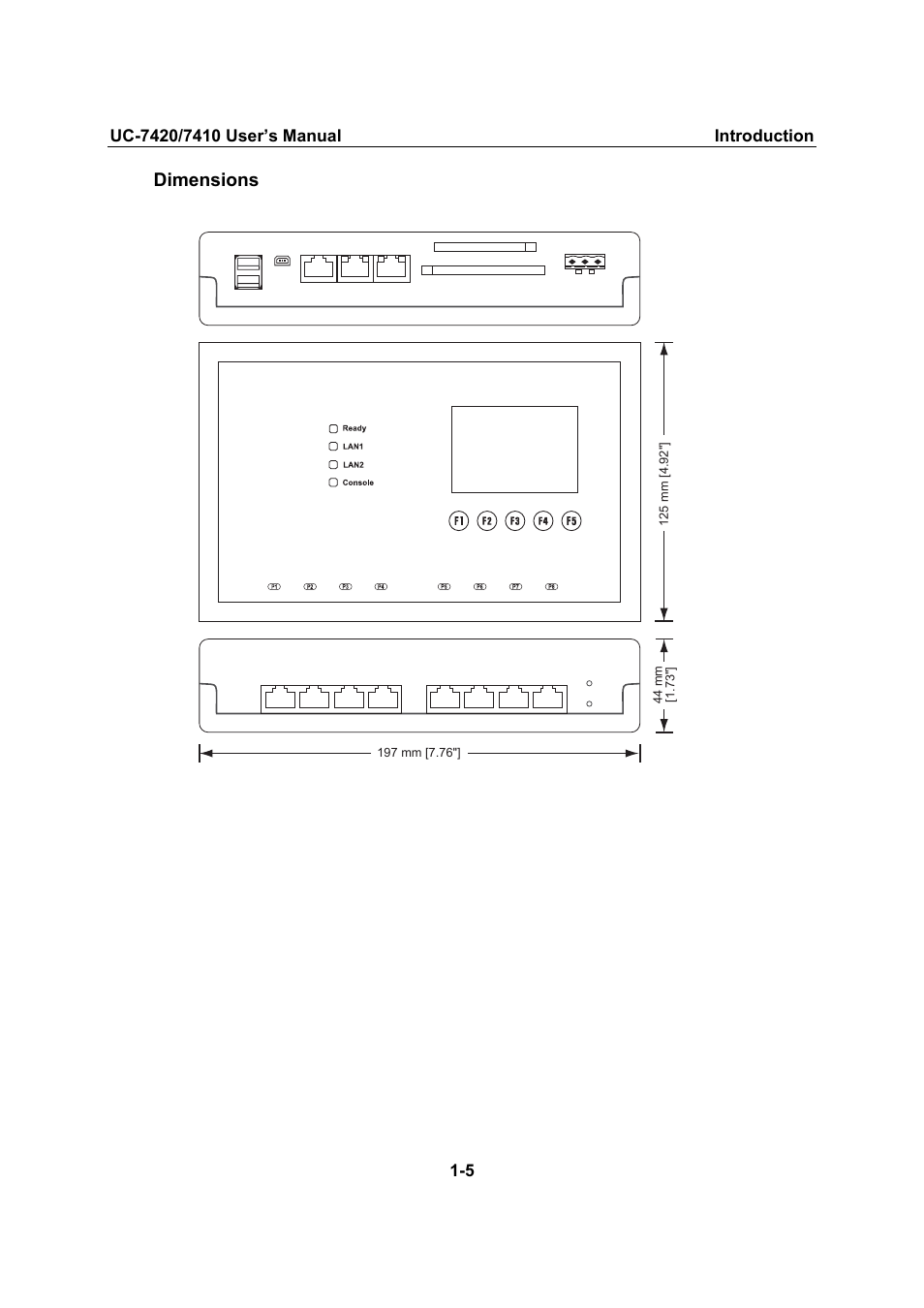 Moxa Technologies UC-7420/7410 User Manual | Page 10 / 106