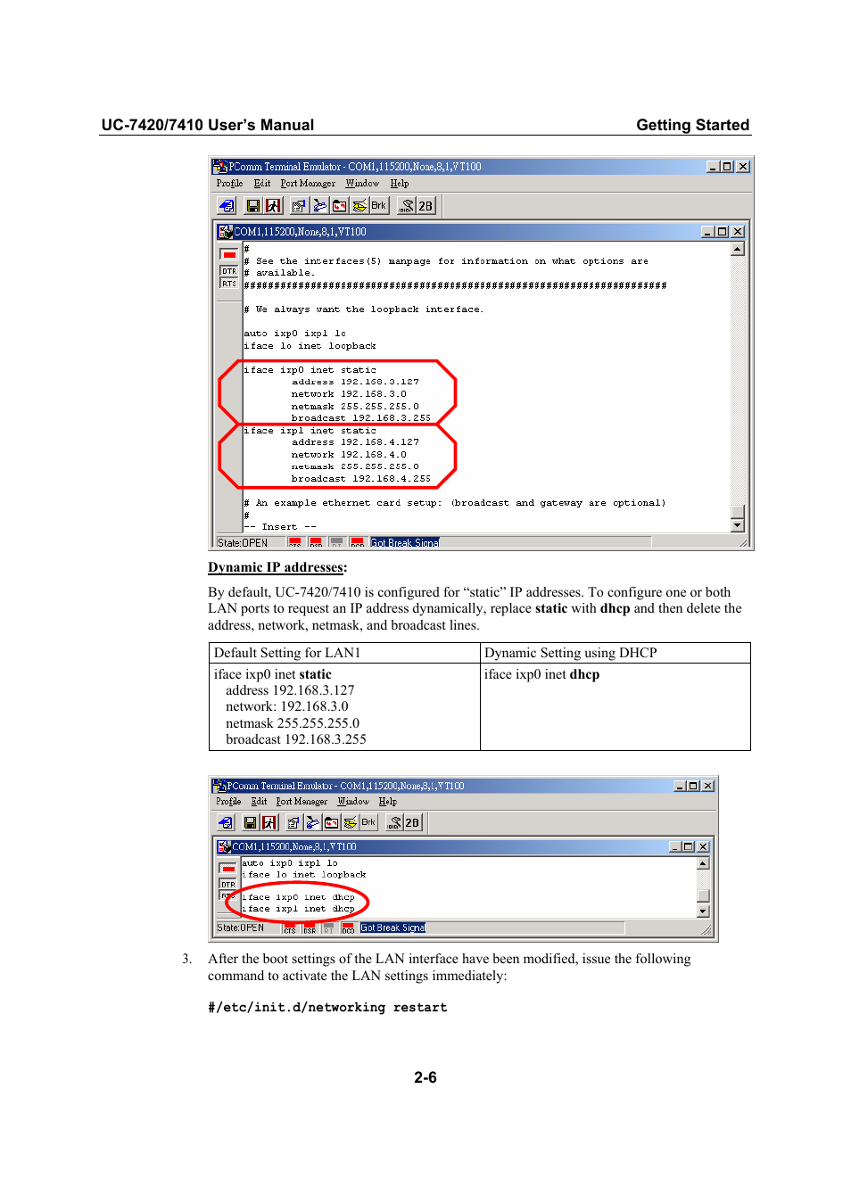 Moxa Technologies UC-7420/7410 User Manual | Page 26 / 106