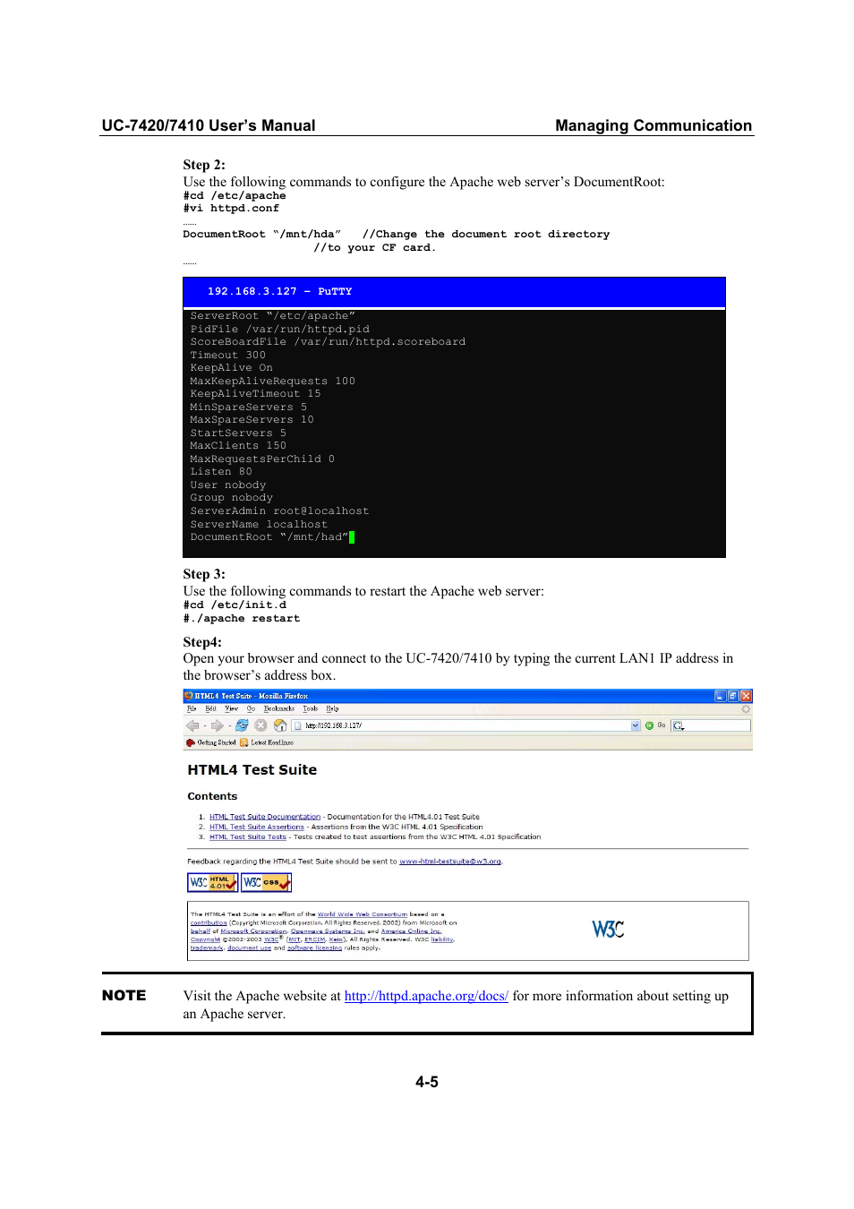 Moxa Technologies UC-7420/7410 User Manual | Page 57 / 106