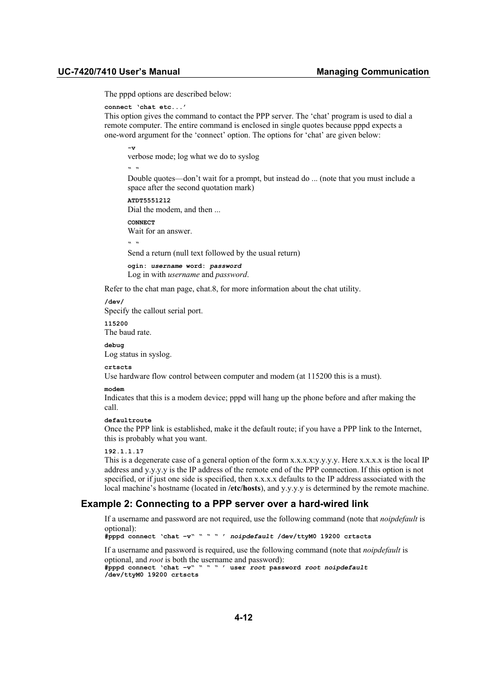 Moxa Technologies UC-7420/7410 User Manual | Page 64 / 106