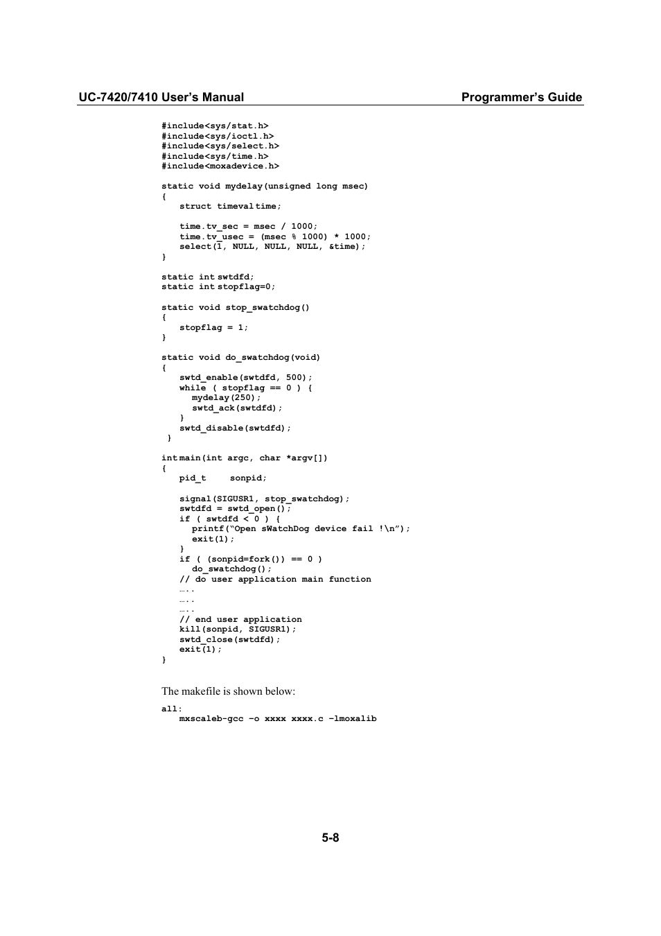 Moxa Technologies UC-7420/7410 User Manual | Page 84 / 106