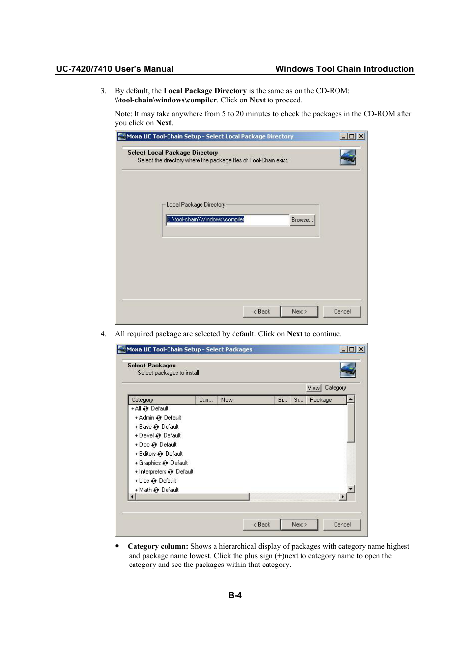 Moxa Technologies UC-7420/7410 User Manual | Page 98 / 106