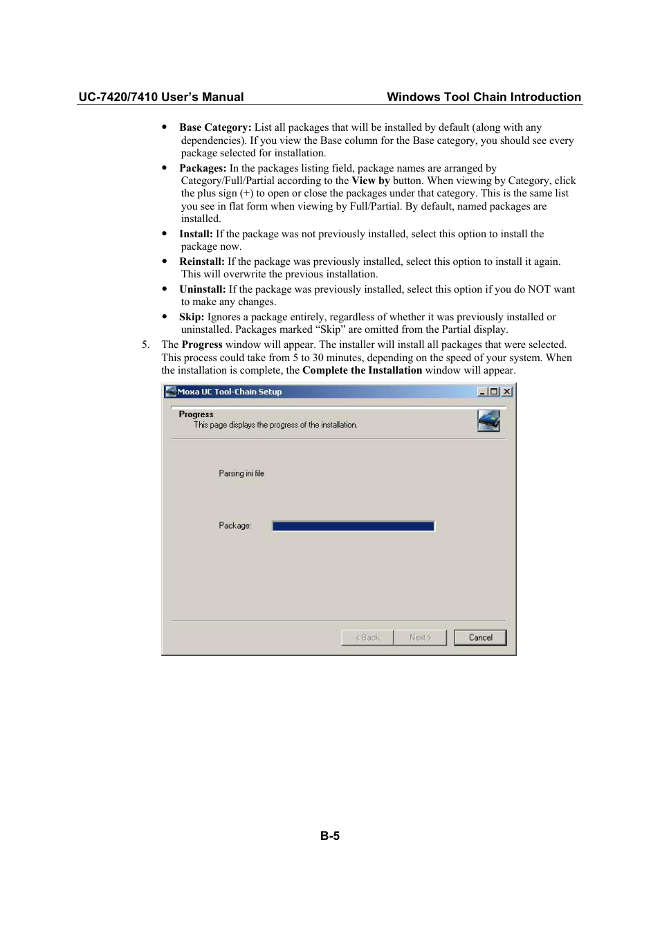 Moxa Technologies UC-7420/7410 User Manual | Page 99 / 106