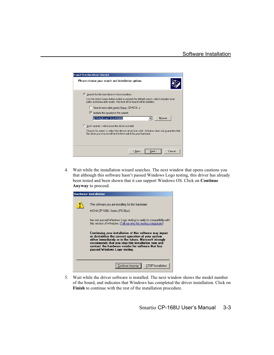 Moxa Technologies CP-168U User Manual | Page 19 / 86