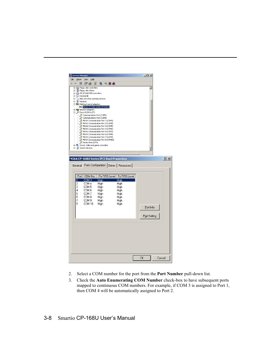 Moxa Technologies CP-168U User Manual | Page 24 / 86