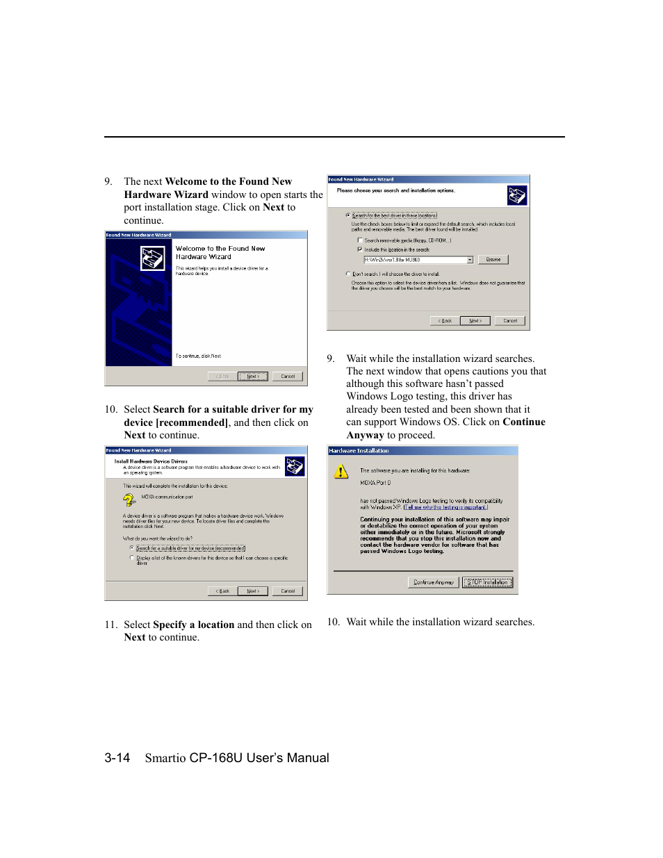 Moxa Technologies CP-168U User Manual | Page 30 / 86