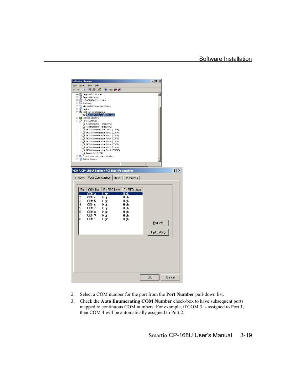 Moxa Technologies CP-168U User Manual | Page 35 / 86